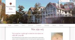 Desktop Screenshot of novazemblazorg.nl